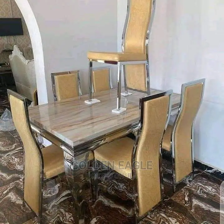 6 Seater Marble Dinning Table