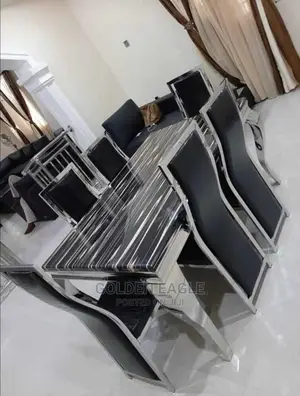 6set Marble Dinning Table and Chair
