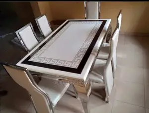 6seater Marble Dininng Set