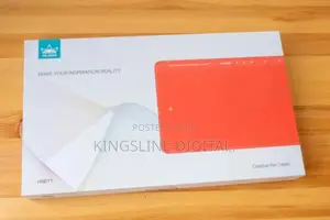 HUION HS611 Red Graphics Drawing Tablet Android Support