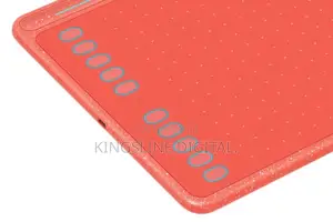 HUION HS611 Red Graphics Drawing Tablet Android Support