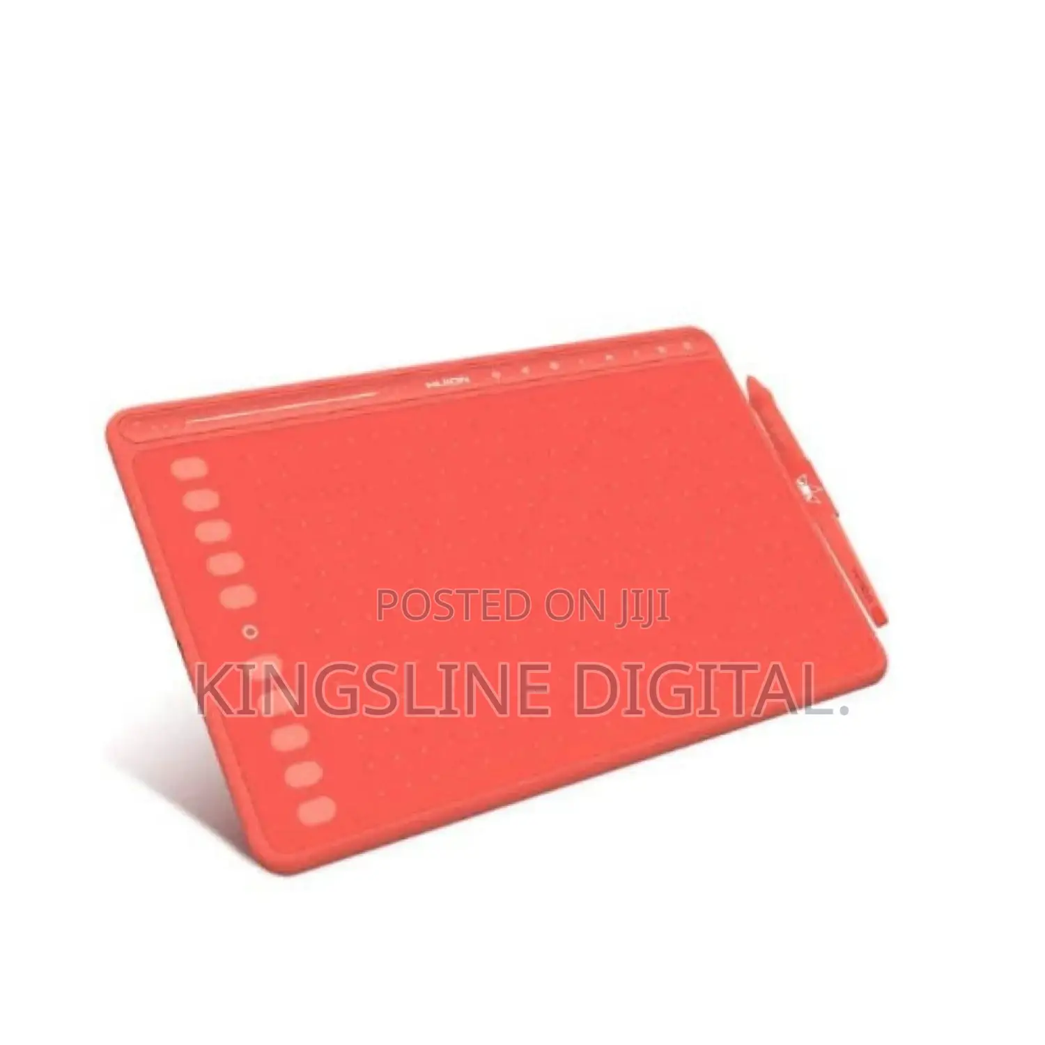 HUION HS611 Red Graphics Drawing Tablet Android Support