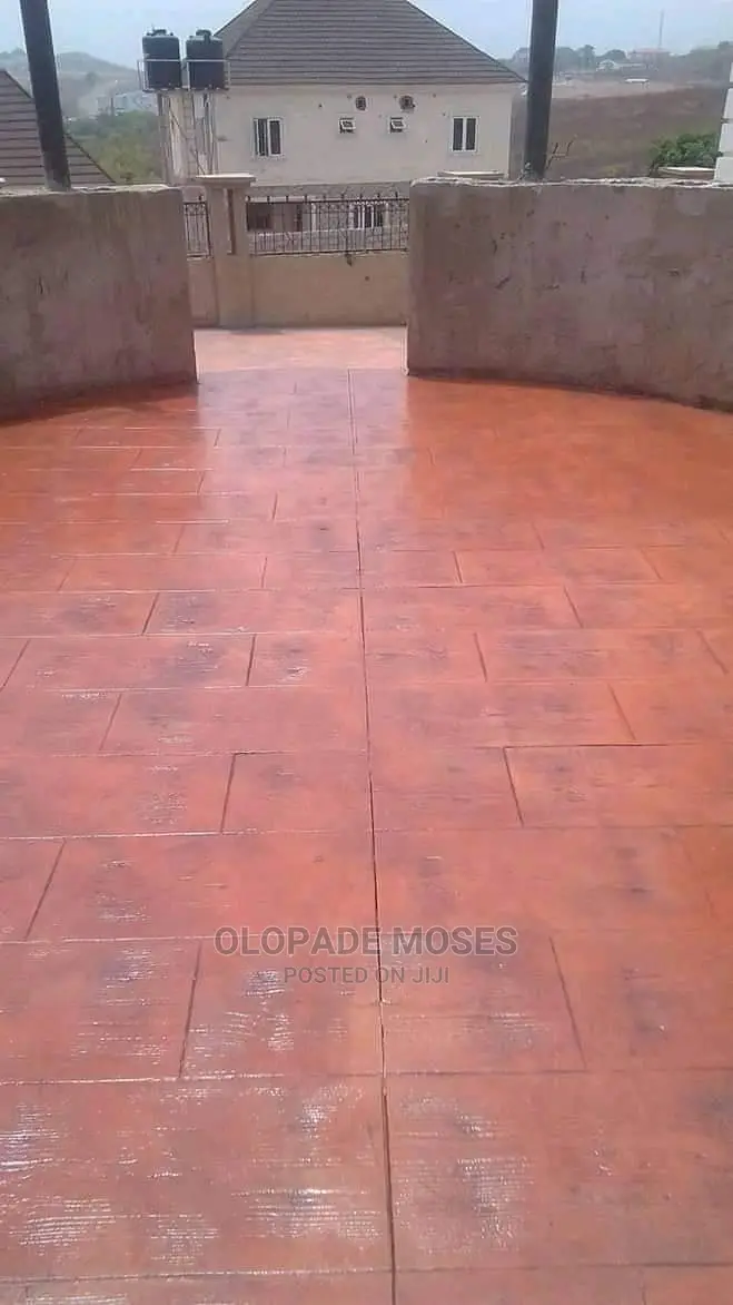 Concrete Stamped Floor Design