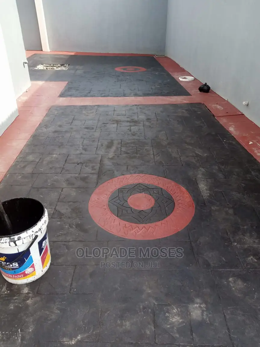 Concrete Stamped Floor Design