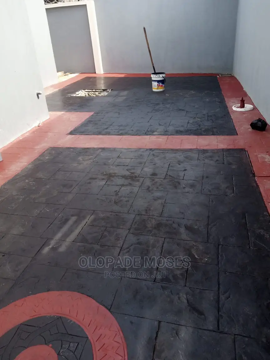 Concrete Stamped Floor Design