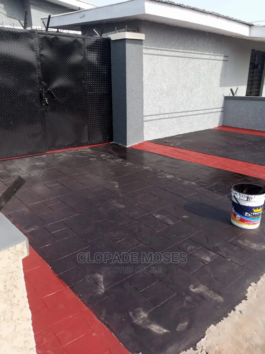 Concrete Stamped Floor Design