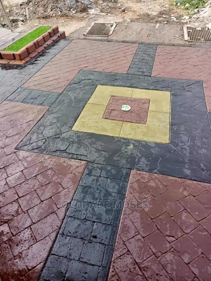 Stamped Concrete Floor