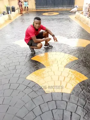 Stamped Concrete Floor