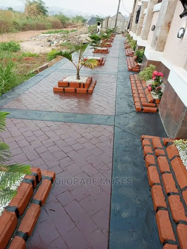 Stamped Concrete Floor