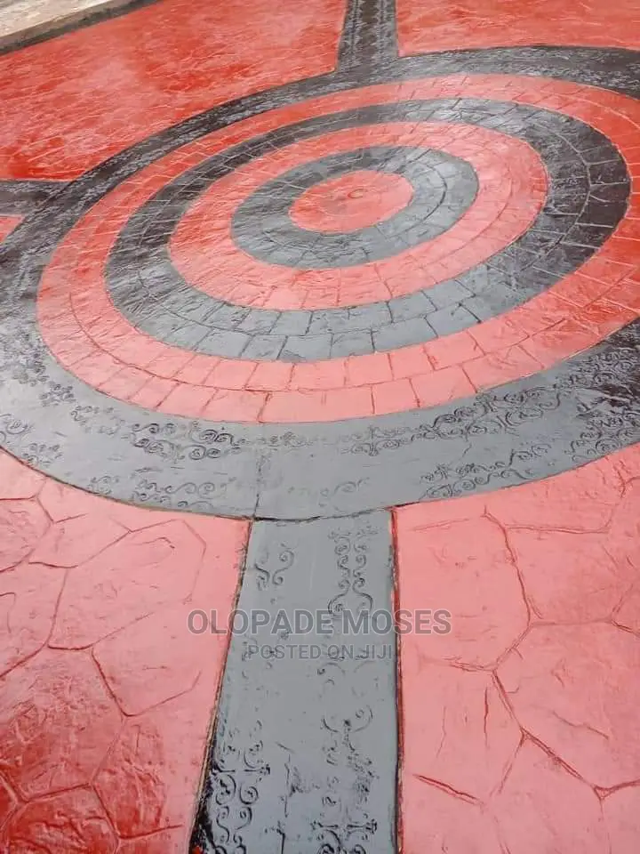 Stamped Concrete Floor