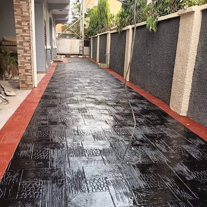 Stamped Concrete Floor