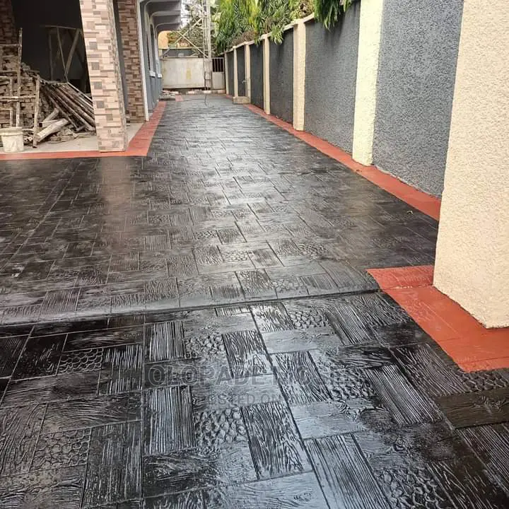 Stamped Concrete Floor