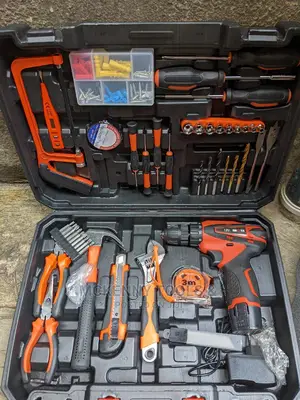 Original Tools Kit With Cordless Drill