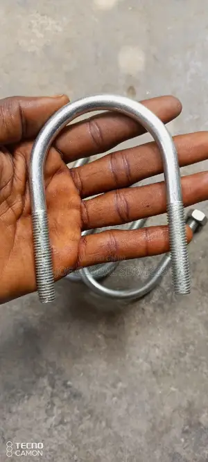 2" U Bolts GI Steel