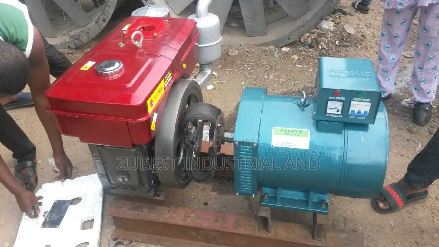 Generator Complete 15kva Alternator With Engine