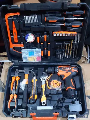 Tools Set With Cordless Drill 12v