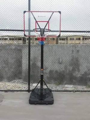 Glass Basketball Stand