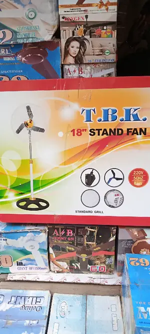 T*B*T 18" Standing Fan Standard Grill