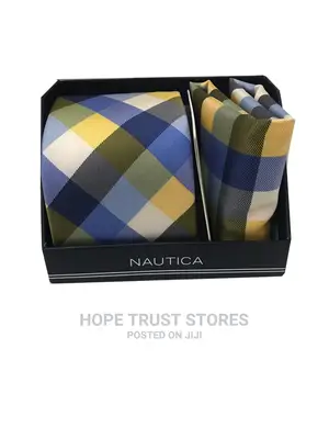 Nautica Tie Pocket Square