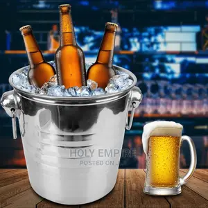 5l Stainless Steel Ice Bucket Chandon Wine Beer