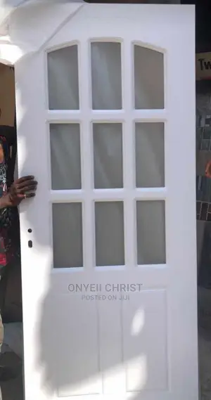 High Quality Wooden Glass Casement Door.
