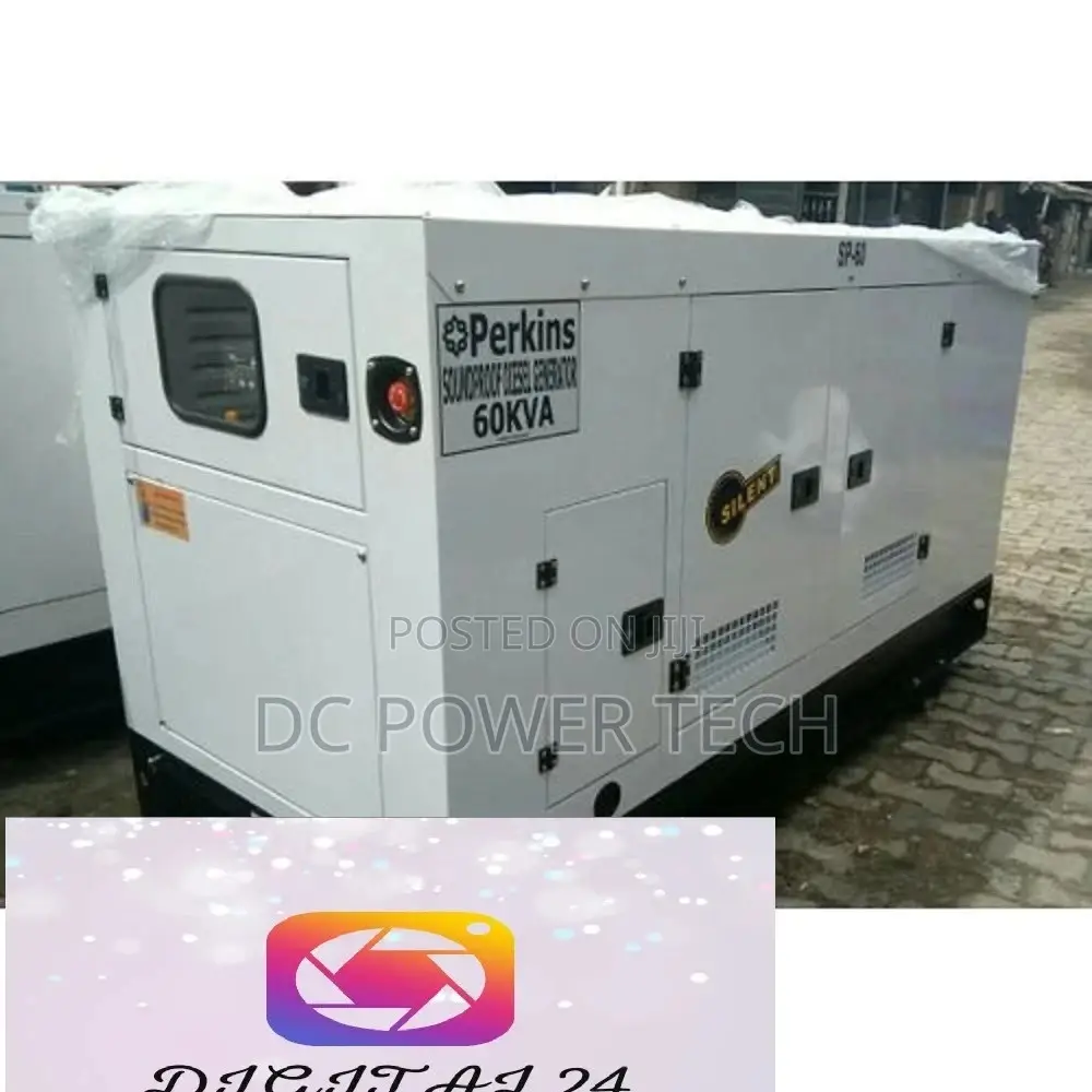 Perkins 60kva Soundproof Diesel Generator