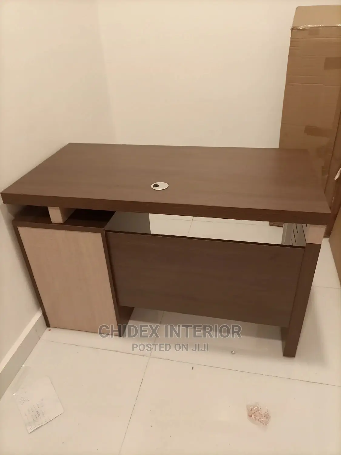 Executive Wooden Office Table With Drawers.