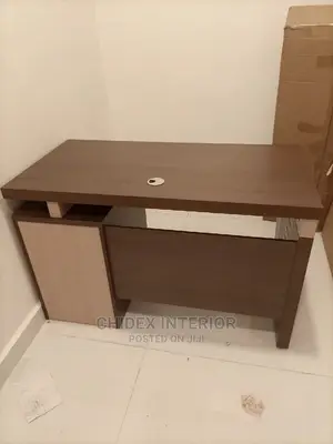 Executive Wooden Office Table With Drawers.