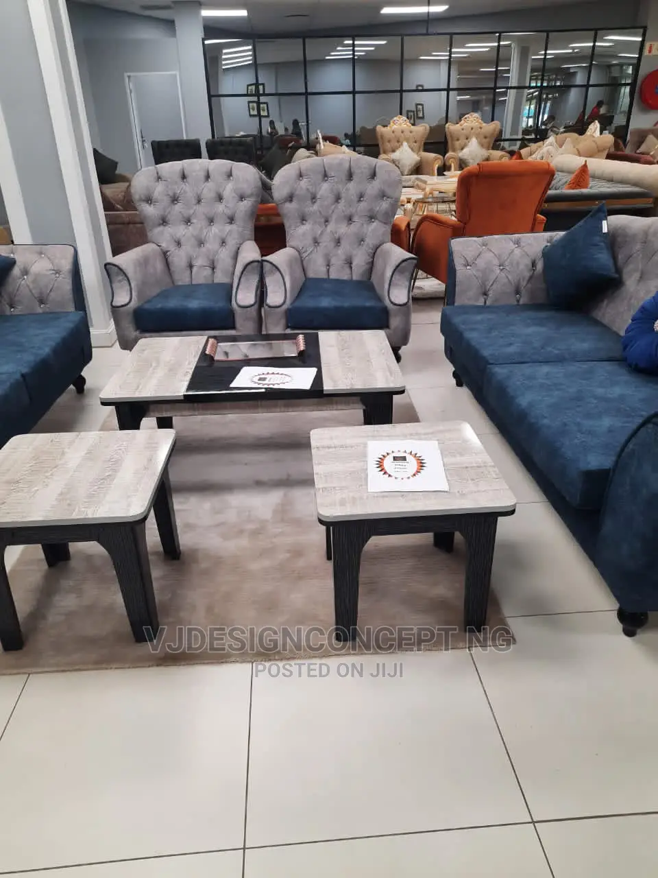 Chair and Tables