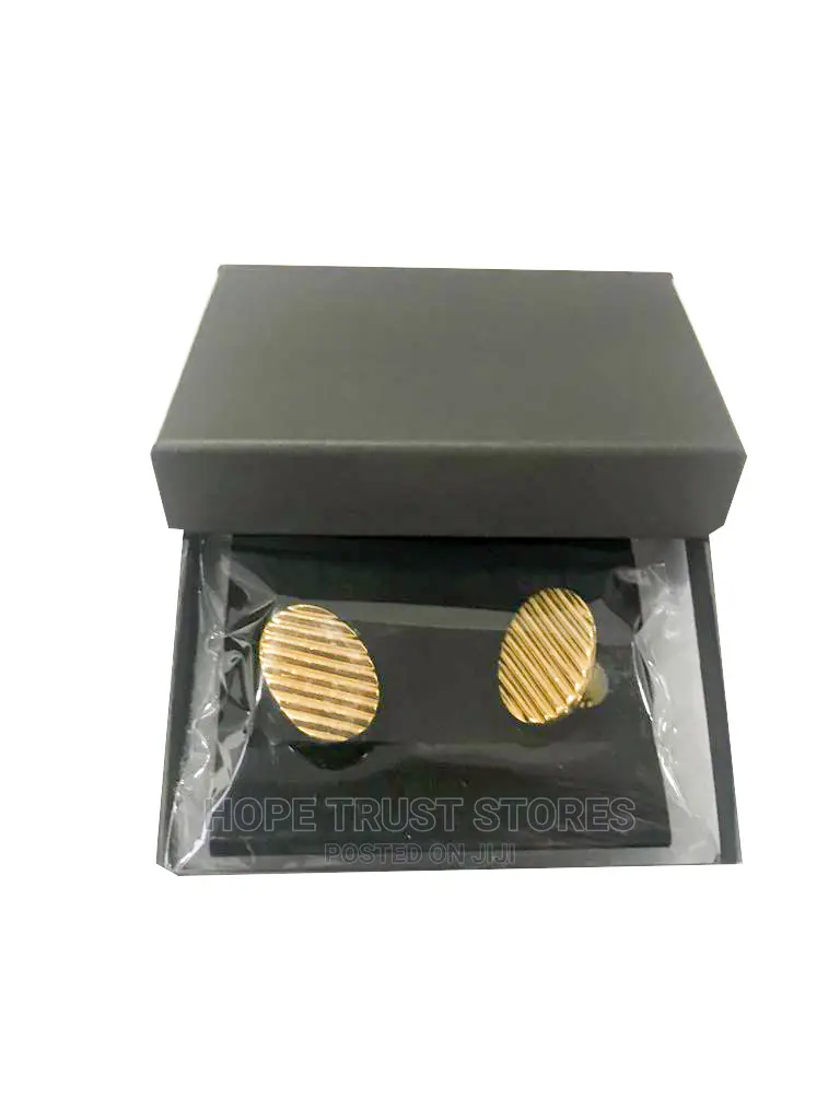 Gold Cufflinks - (3524-36)