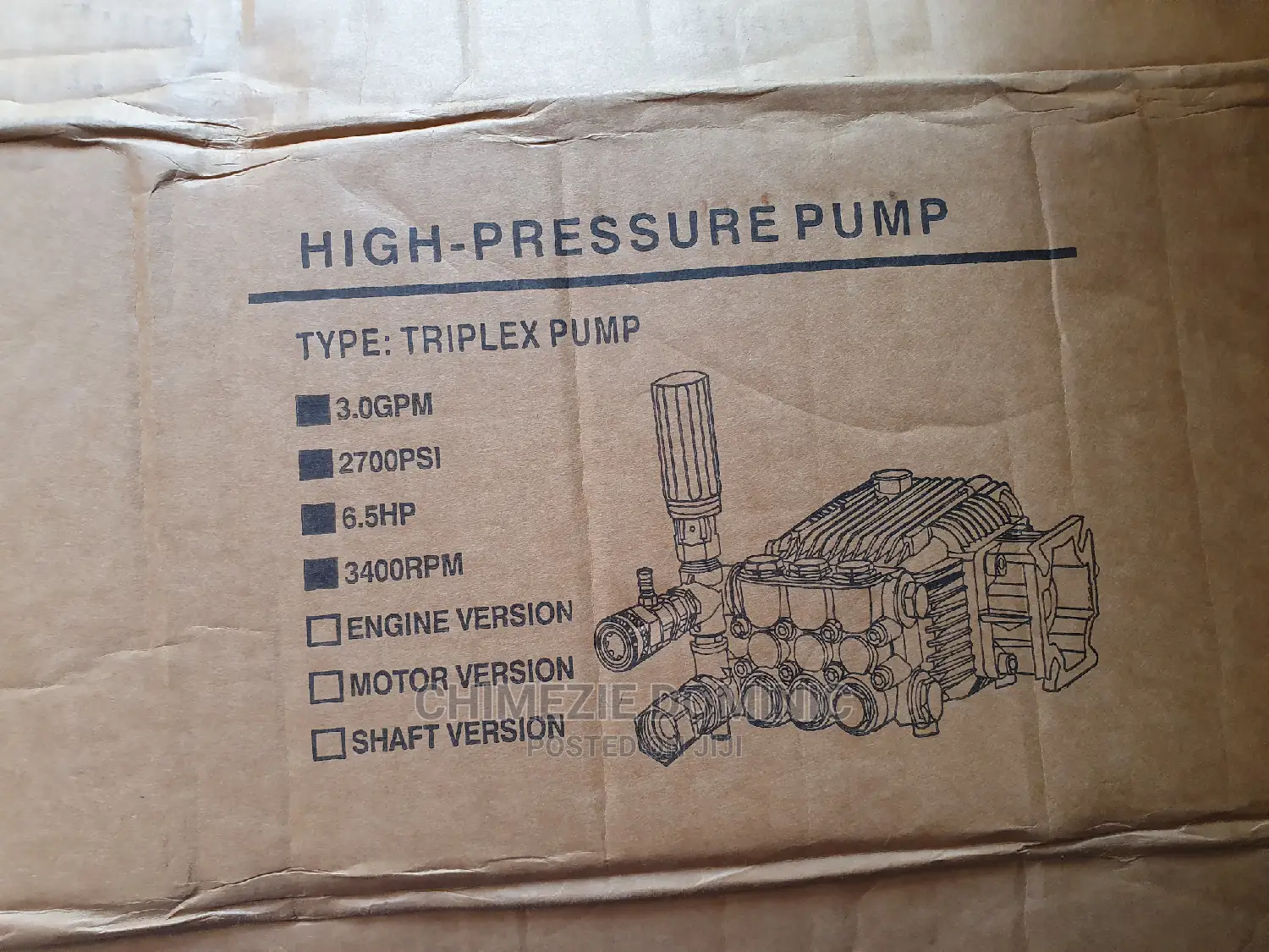 High Pressure Washer Pump(Carwash Pump)
