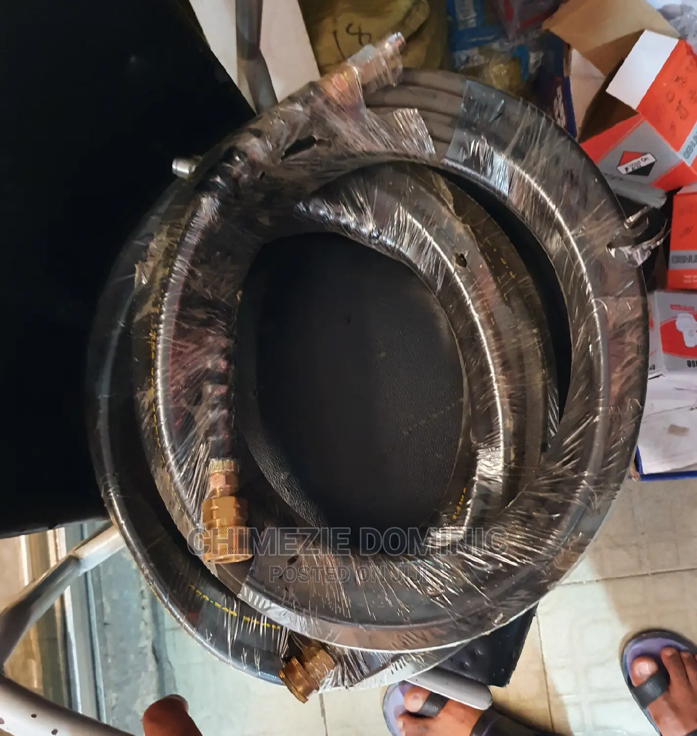 Iron Pressure Washer Hose