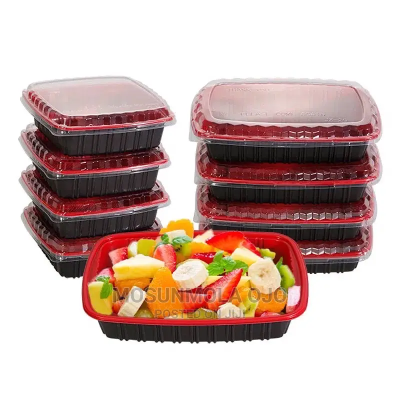 1000ml Disposable Pp Material Take Away Food Container -20pcs