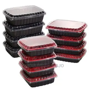 1000ml Disposable Pp Material Take Away Food Container -20pcs
