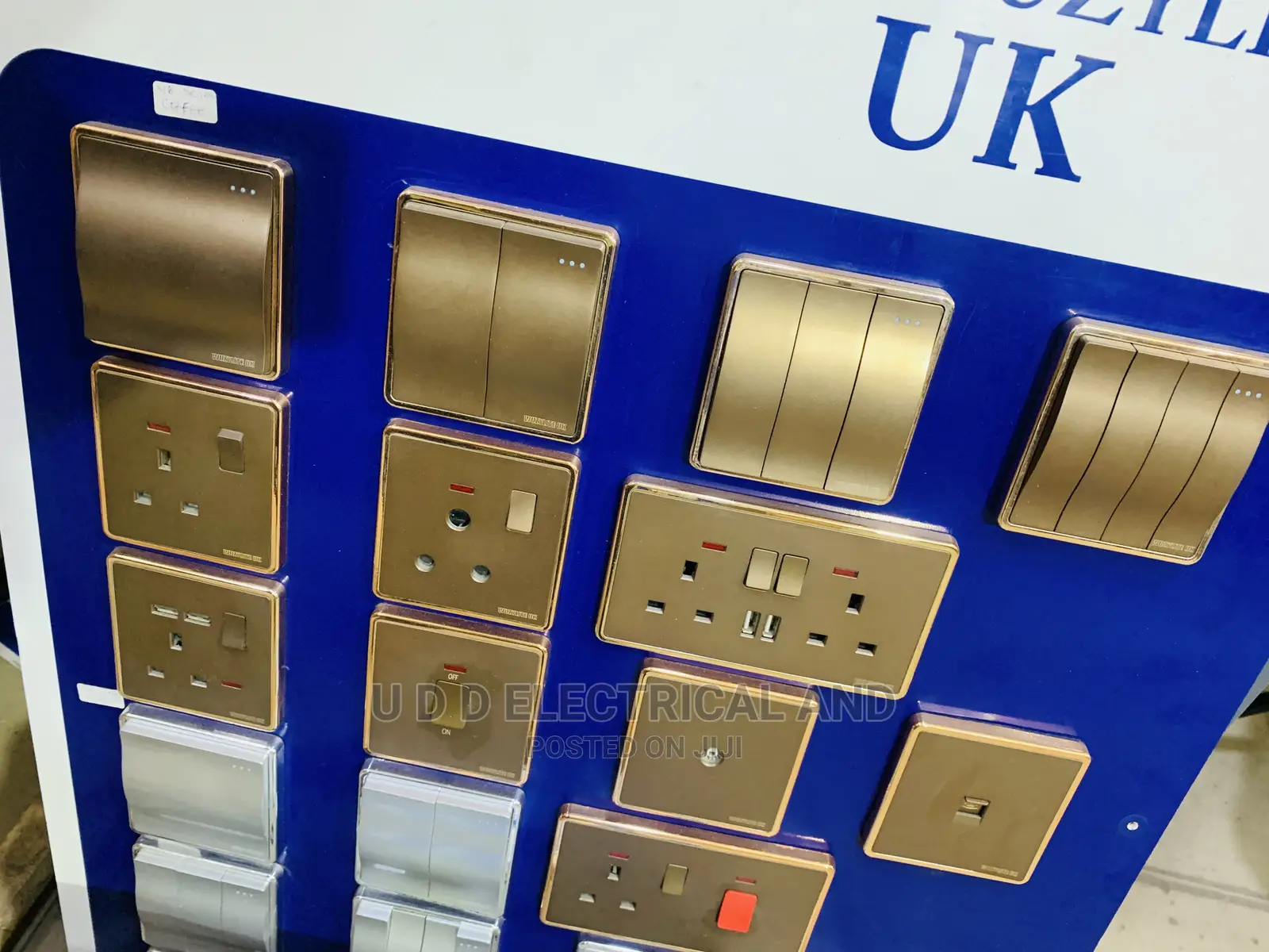 Quality England Gold Or Silver Switches And Socket