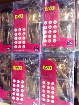Gold Spoon 24pcs Set