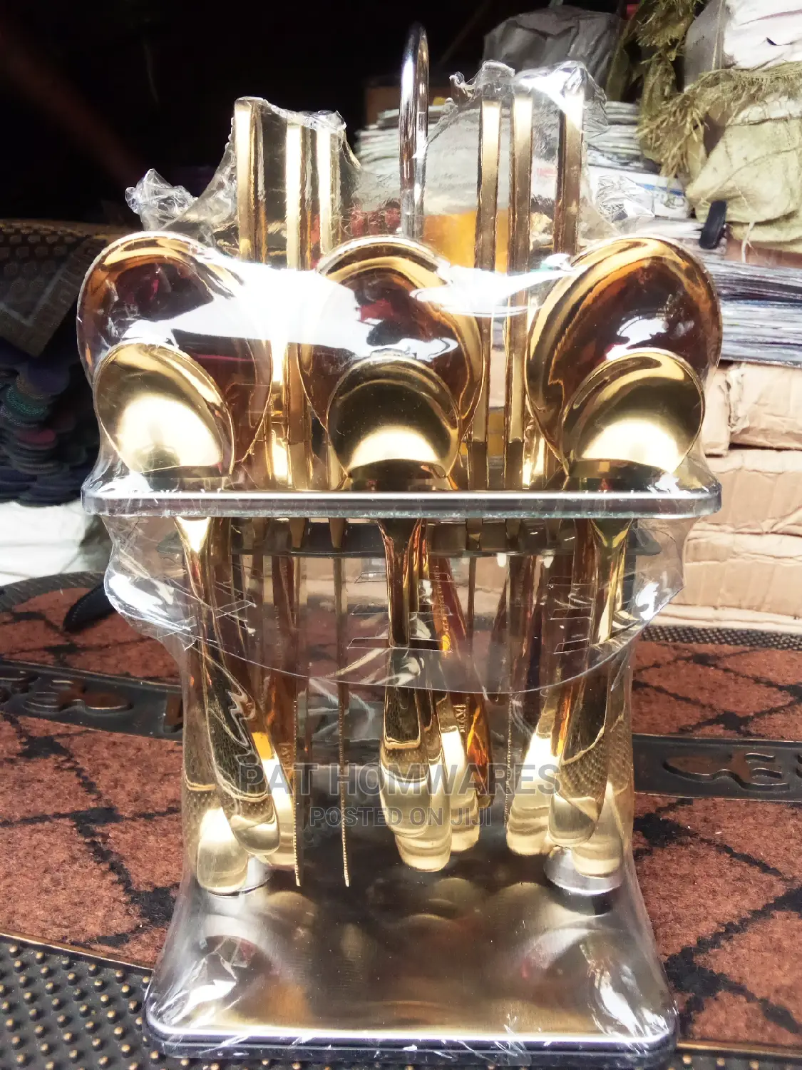 Gold Spoon 24pcs Set