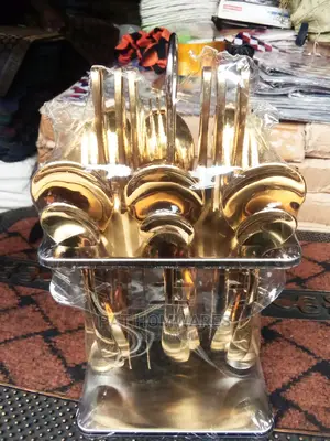 Gold Spoon 24pcs Set