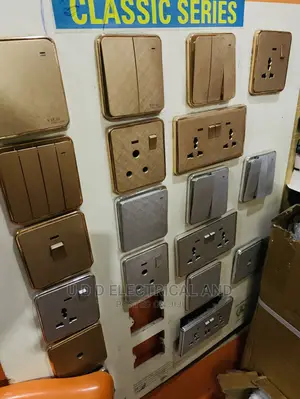 Quality England Gold Or Silver Switches Socket