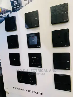 Quality U K Black Color Switches Nd Socket All Sizes