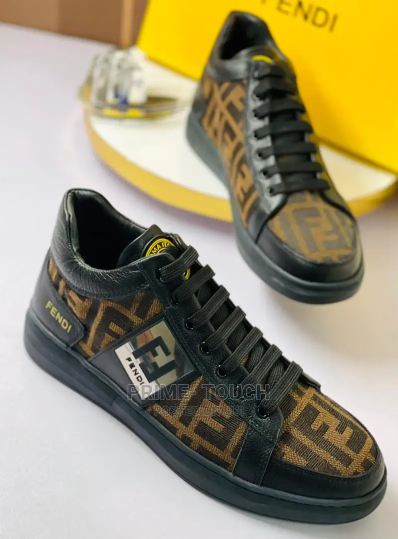 Original Fendi Designer Sneakers.