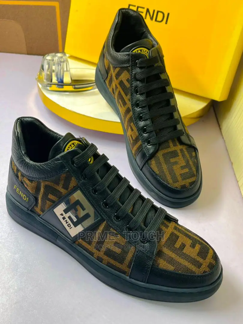 Original Fendi Designer Sneakers.
