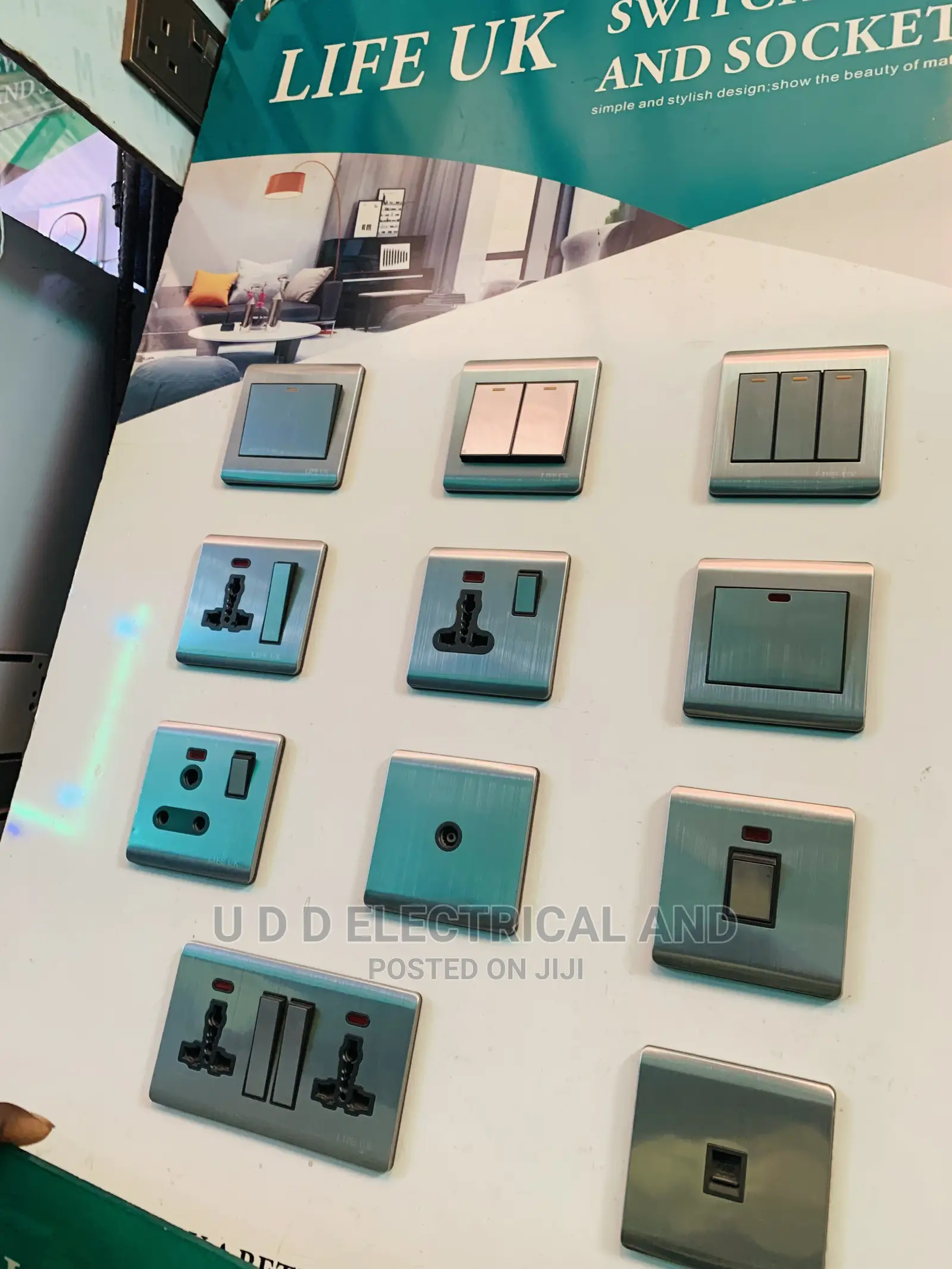 Quality U K Metal Switches And Socket All Sizes Available