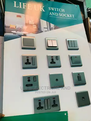 Quality U K Metal Switches And Socket All Sizes Available