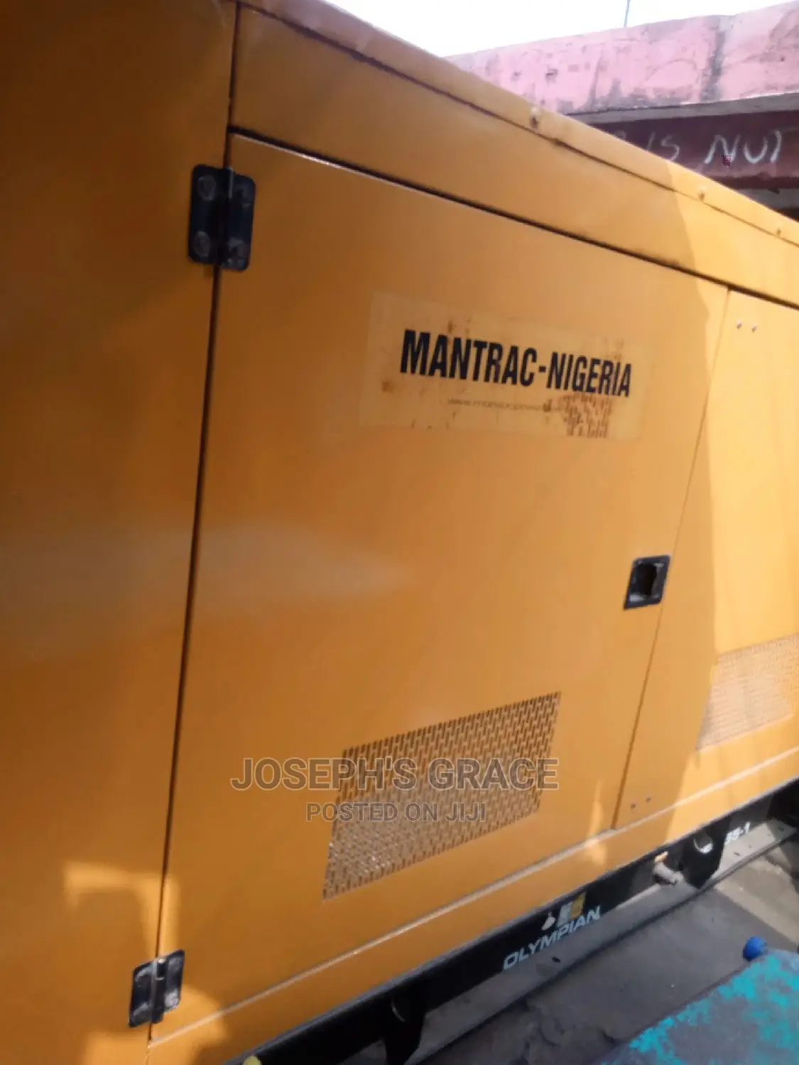 150kva Mantrac (Eco Plus) Sound Proof Generator UK Used.