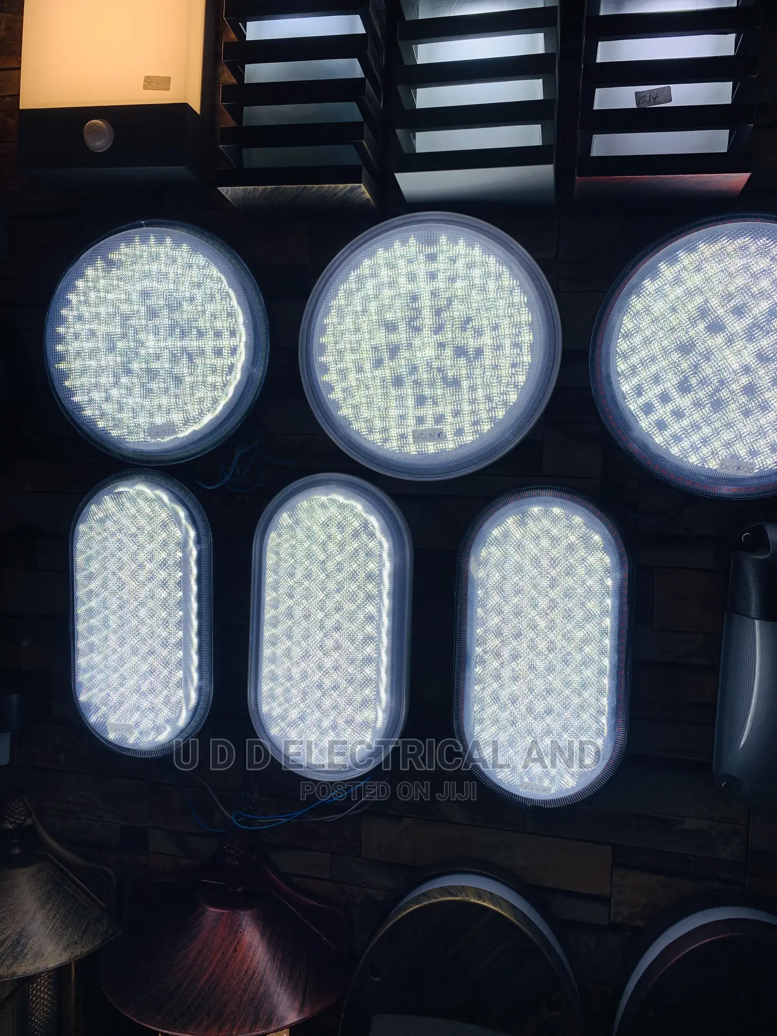 3colors LED Security Outdoor Wall Bracket Lights