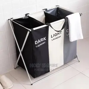 Foldable Large Laundry Basket Sorter Dirty Clothes Laundry