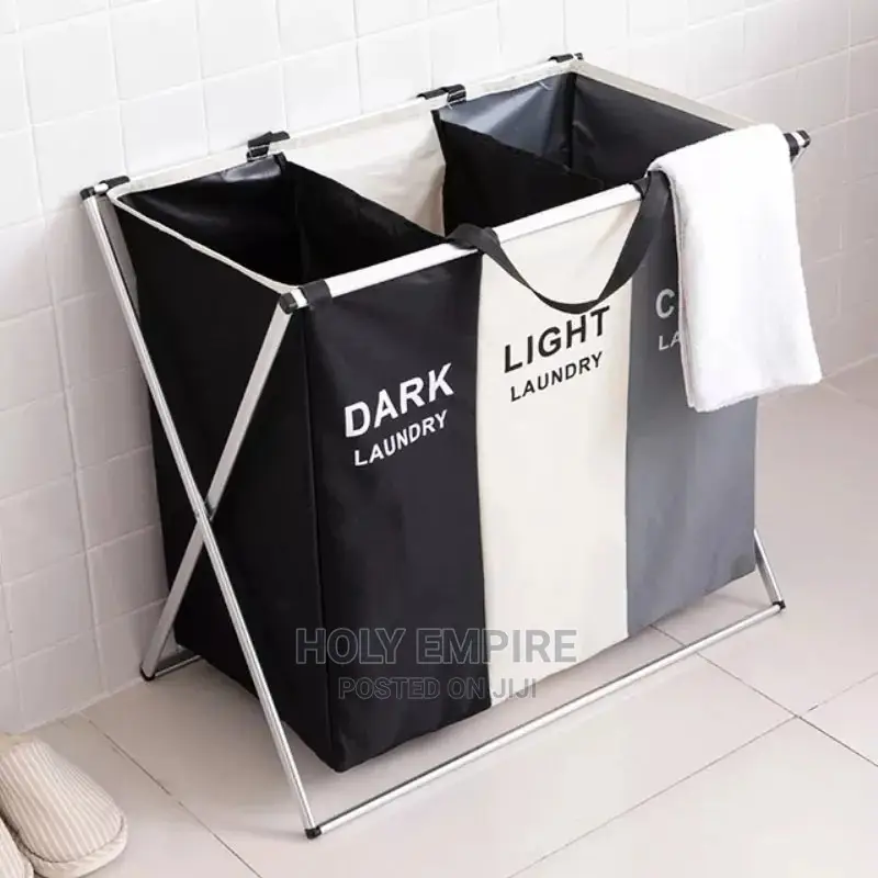 Foldable Large Laundry Basket Sorter Dirty Clothes Laundry