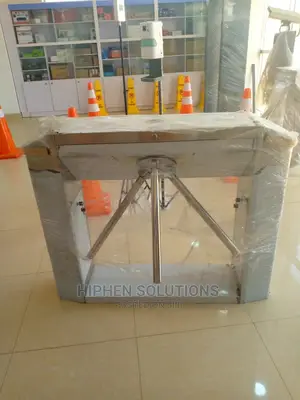 304 Stainless Steel Waist Height Turnstiles
