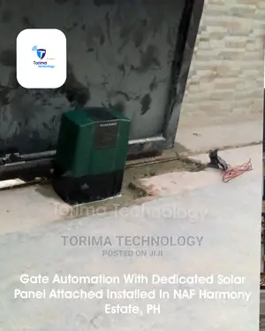 Remote Controlled Gate Automation Machine